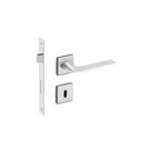 Fechadura malba imab interna quarto escovada acetinada quadrada ca 55mm