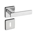 Fechadura Manual Interna Ros Quadrada Para Salas comercial Fechadura Manual Interna Ros Quadrada Para Salas comercial