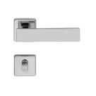 Fechadura Metro Light Cromada Imab Externa C/ Cilindro Máquina 55mm