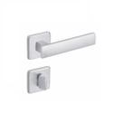 Fechadura metro light imab banheiro wc escovada cromo acetinada ca 55mm