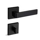 Fechadura Modena Banheiro 529-55PB RQ2 EPT Preto Textura 55mm Pado