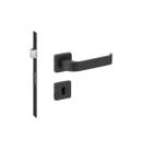 Fechadura odin imab interna quarto preta preto pp chave grande 40mm