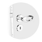 Fechadura Open Golf Interna 40mm Ros22 Cromado (40x53) Soprano