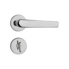 Fechadura Pado Banheiro ZM Concept Roseta 401B Cromado