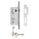 Fechadura pado maquina avulsa interna concept 40 mm chave quarto cromada inox polido Fechadura pado maquina avulsa interna concept 40 mm chave quarto cromada inox polido