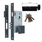 Fechadura Pado Rolete com Cilindro Multponto Euro de 100 mm