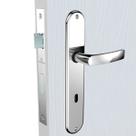 Fechadura Pali Reta Interna Espelho Cromado 55mm ESP19 (55X70) Soprano