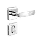 Fechadura Paliway Reta Cromado ROS24 40X53 - Soprano Externa