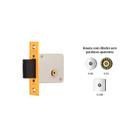 Fechadura papaiz 142 ttr cromada 0300777cr