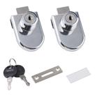Fechadura para Armário Sturdsay para Vitrine de Vidro 58 mm, 2 peças Fechadura para Armário Sturdsay para Vitrine de Vidro 58 mm, 2 peças