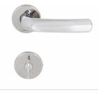 Fechadura Para Banheiro - 40mm - Cromada - Com Chave