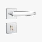 Fechadura para Banheiro 823/33 WC Roseta Quadrada RQ1 Inox Stam