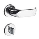 Fechadura para Banheiro Contemporânea Zamac Ros 500-80B Cromado - Pado Fechadura para Banheiro Contemporânea Zamac Ros 500-80B Cromado - Pado