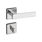Fechadura para Banheiro Quadra 701-80B Cromado - Pado Fechadura para Banheiro Quadra 701-80B Cromado - Pado