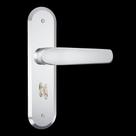 Fechadura Para Banheiro Stam 1820/09 Espelho Inox 304