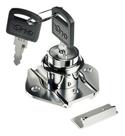 Fechadura Para Gaveta 22mm Chave Gaveta Guarda Roupa Porta Cor Cromado