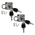 Fechadura para Gavetas 4 cm. 2 chaves 4 parafusos ID-8151T Idea