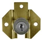 Fechadura para Móveis com Cilindro Tipo Sobrepor Niquelado F-1000 - 020361 - ALIANÇA