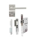 Fechadura Para Porta De Abrir De Banheiro Dritto Inox Hafele Fechadura Para Porta De Abrir De Banheiro Dritto Inox Hafele
