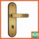 Fechadura para porta de Banheiro 1620 21 Oxidada 55mm STAM Maçaneta Alavanca