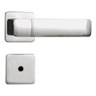 Fechadura para Porta de Banheiro com Roseta Capri 40mm Mgm