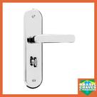 Fechadura para porta de Banheiro STILO 466 Cromada 40mm MGM Maçaneta Alavanca