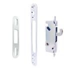 Fechadura para porta de correr de pátio elox, backset de 22 mm, aço zincado Fechadura para porta de correr de pátio elox, backset de 22 mm, aço zincado