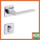 Fechadura para Porta de Entrada Externa STILO Roseta 108027 Cromado 55mm Arouca Fechadura para Porta de Entrada Externa STILO Roseta 108027 Cromado 55mm Arouca