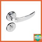 Fechadura para porta de Entrada/Externa VIC Roseta 930-40PE Cromada 40mm Pado Maçaneta Alavanca Fechadura para porta de Entrada/Externa VIC Roseta 930-40PE Cromada 40mm Pado Maçaneta Alavanca