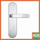 Fechadura para porta de Entrada/Interna 1610 21 Inox 55mm STAM Maçaneta Alavanca