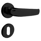 Fechadura para Porta de Interna Preto Fosco MZ820 Standard - 03820X4PF - PAPAIZ
