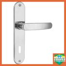 Fechadura para porta de Quarto Cromada Inox Premium 2700/71 40mm Aliança Maçaneta Alavanca Fechadura para porta de Quarto Cromada Inox Premium 2700/71 40mm Aliança Maçaneta Alavanca