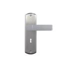 Fechadura para Porta de Quarto Interna com Espelho Capri 40mm MGM Aluminio Fechadura para Porta de Quarto Interna com Espelho Capri 40mm MGM Aluminio