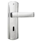 Fechadura para Porta de Quarto Interna com Espelho Capri 40mm MGM Cromado Fechadura para Porta de Quarto Interna com Espelho Capri 40mm MGM Cromado
