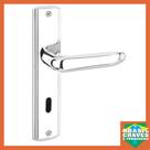 Fechadura para porta de Quarto Interna TEK Maçaneta Alavanca Cromada HAGA 1311B 40mm Fechadura para porta de Quarto Interna TEK Maçaneta Alavanca Cromada HAGA 1311B 40mm