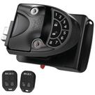 Fechadura para Porta de Trailer RVLock V4 com Teclado Metálico e Controle Remoto Sem Chave
