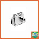 Fechadura para Porta de Vidro Blindex de Correr 3050 Cromada Cilindro Oval 3F Fechadura para Porta de Vidro Blindex de Correr 3050 Cromada Cilindro Oval 3F