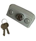 Fechadura para Porta de Vidro de Abrir 6 a 10mm com Miolo e 2 Chaves Modelo 1520 em Polímero
