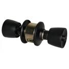 Fechadura para Porta Divisória Cilíndrica Preta 90mm Sft050008 Gold