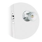 Fechadura para Porta Divisória Tubular Tulipa Externa Inox Polido 90mm a 100mm (BR90/100 PY) Soprano Fechadura para Porta Divisória Tubular Tulipa Externa Inox Polido 90mm a 100mm (BR90/100 PY) Soprano