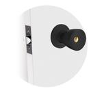 Fechadura para Porta Divisória Tubular Tulipa Externa Preto 90mm a 100mm (BR90/100 PY) Soprano Fechadura para Porta Divisória Tubular Tulipa Externa Preto 90mm a 100mm (BR90/100 PY) Soprano