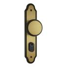 Fechadura Para Porta Externa Broca 40mm Espelho Oxidado Stam