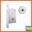 Fechadura para porta Tetra Chave Auxiliar Inox 1001 30mm STAM