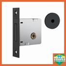 Fechadura para porta Tetra Chave Auxiliar Preto Fosco 1004 40mm STAM