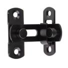 Fechadura Para Porta Trava de Aço Inox Trinco Curvo 90
