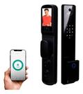 Fechadura para Portas de Alto Padrão Reconhecimento Facial 3D Aço Abertura Remota Wifi Aplicativo Tuya Smart