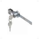 Fechadura Para Vitrine Vidro, Freezer, Cristaleira, Expositor Trava Morcego Jacaré