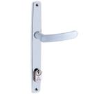 Fechadura Perfil Estreito Branco F2400A - 070601 - ALIANCA
