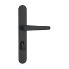 Fechadura Perfil Metálico Externa 601-602/03 Espelho Preto Fosco - Stam Fechadura Perfil Metálico Externa 601-602/03 Espelho Preto Fosco - Stam