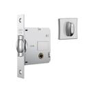 Fechadura Pivotante Banheiro Stam 1025 Roseta Quadrada WC Fechadura Pivotante Banheiro Stam 1025 Roseta Quadrada WC